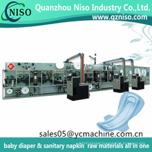 Seventh Generation Stay Free Cotton Material and Regular Type Organic Sanitary Women Pads Making Machine